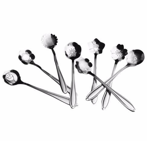 Bloom Teaspoon Set – 8 Piece