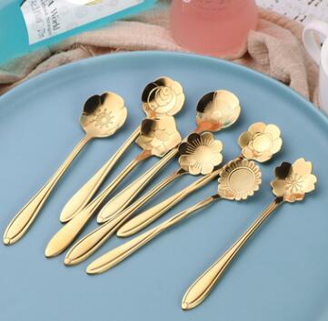Bloom Teaspoon Set – 8 Piece