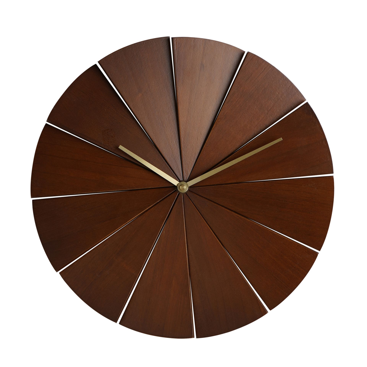 Statement Wooden Wall Clock