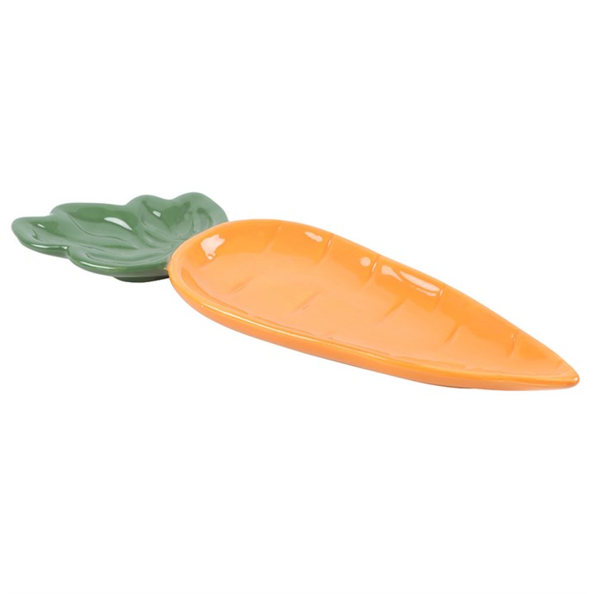 Carrot Shaped Serving Dish – Ceramic