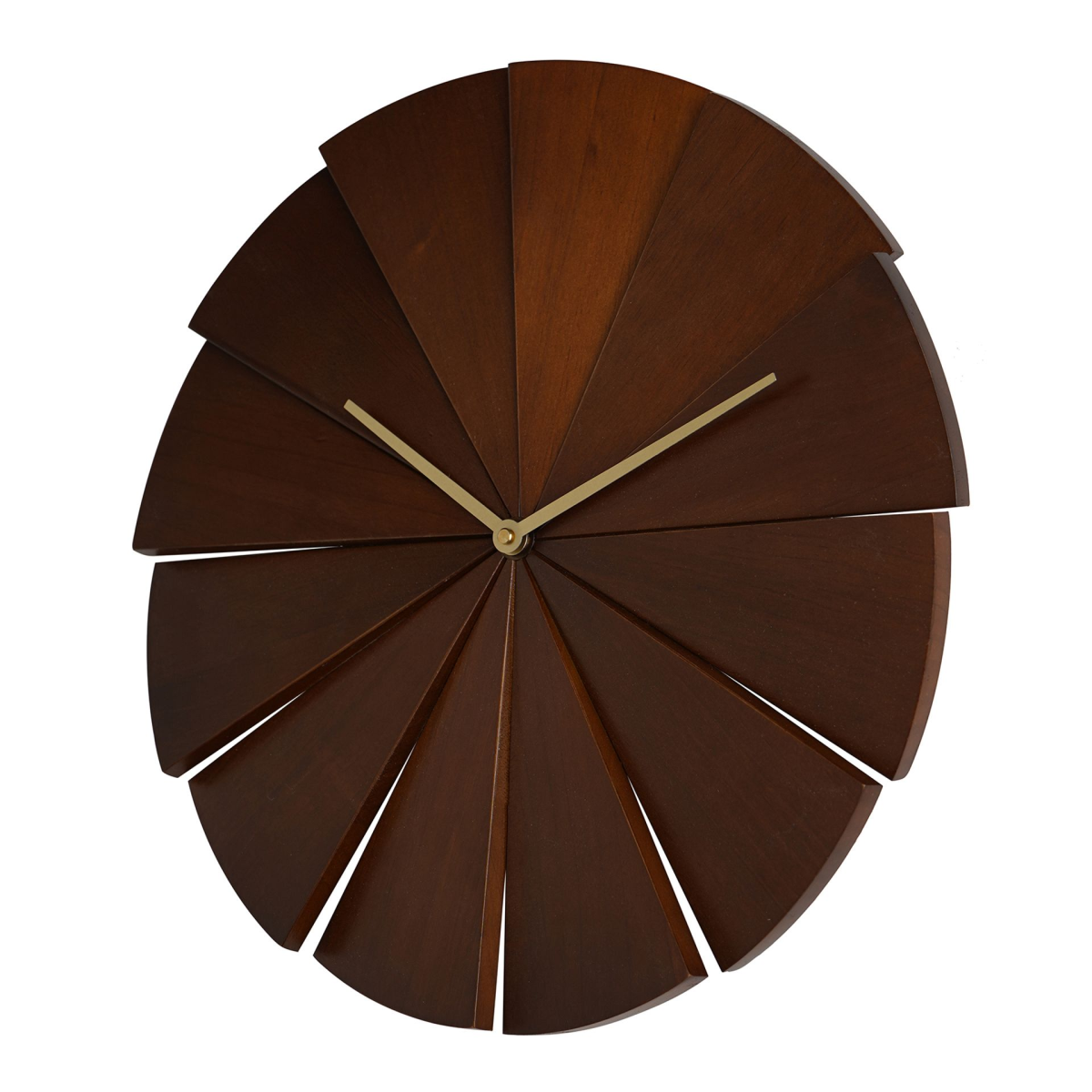 Statement Wooden Wall Clock