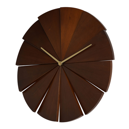 Statement Wooden Wall Clock
