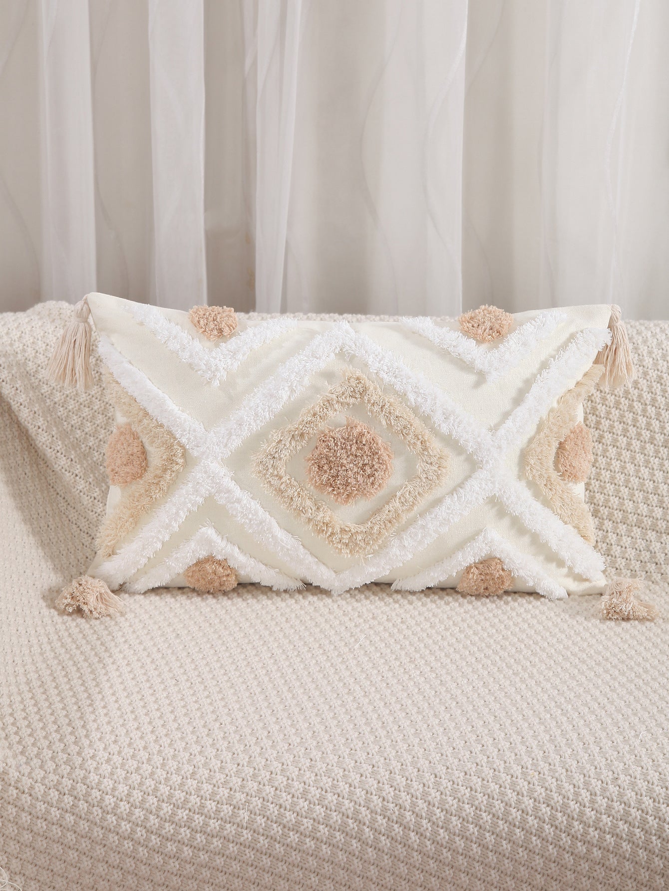 Tuft and Thread Bohemian Cushion Covers