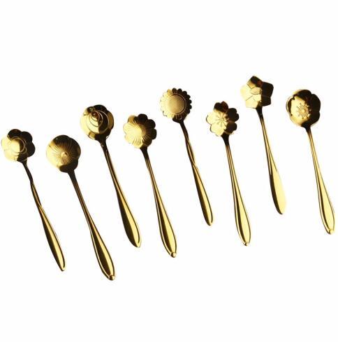 Bloom Teaspoon Set – 8 Piece