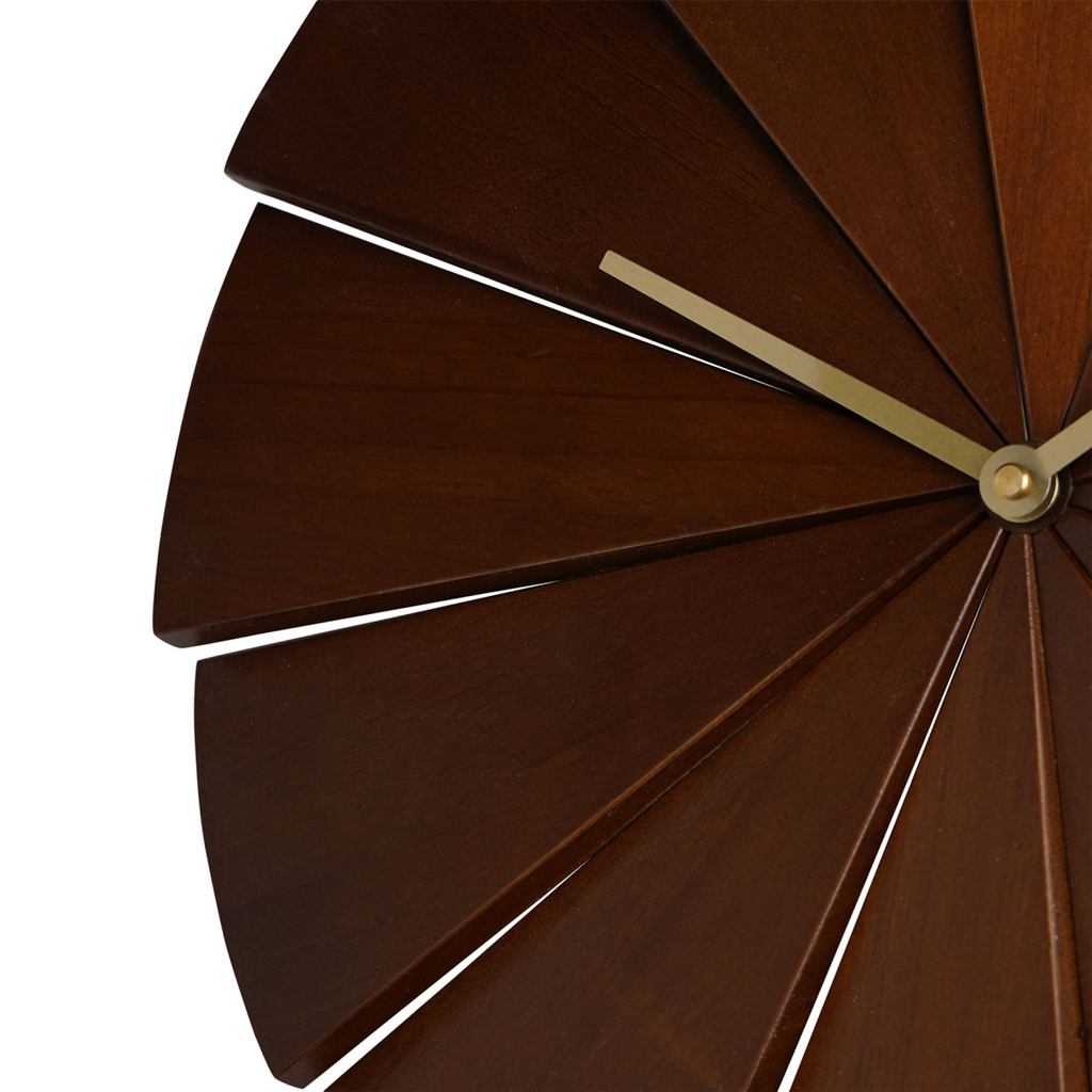 Statement Wooden Wall Clock