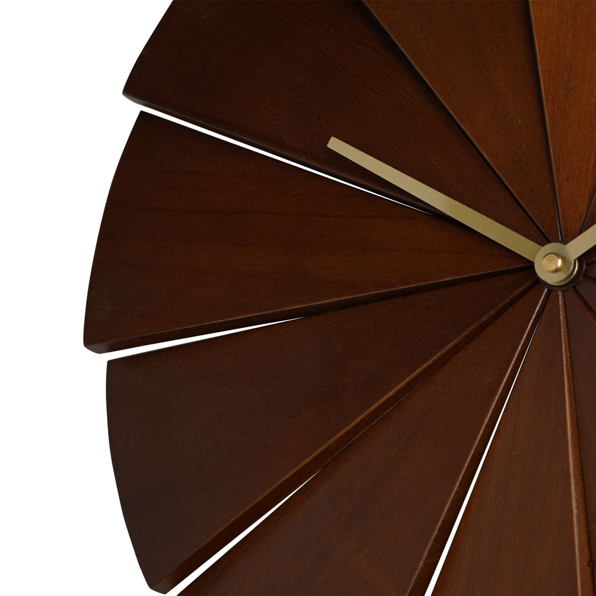 Statement Wooden Wall Clock