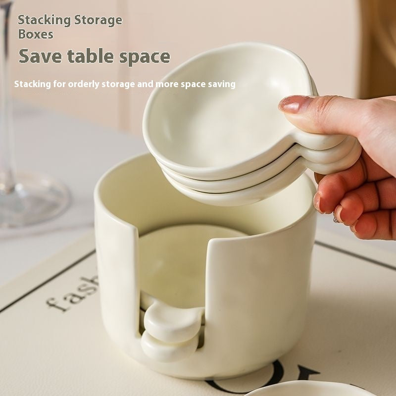 Petal Plates - Set of Six Cute Dishes