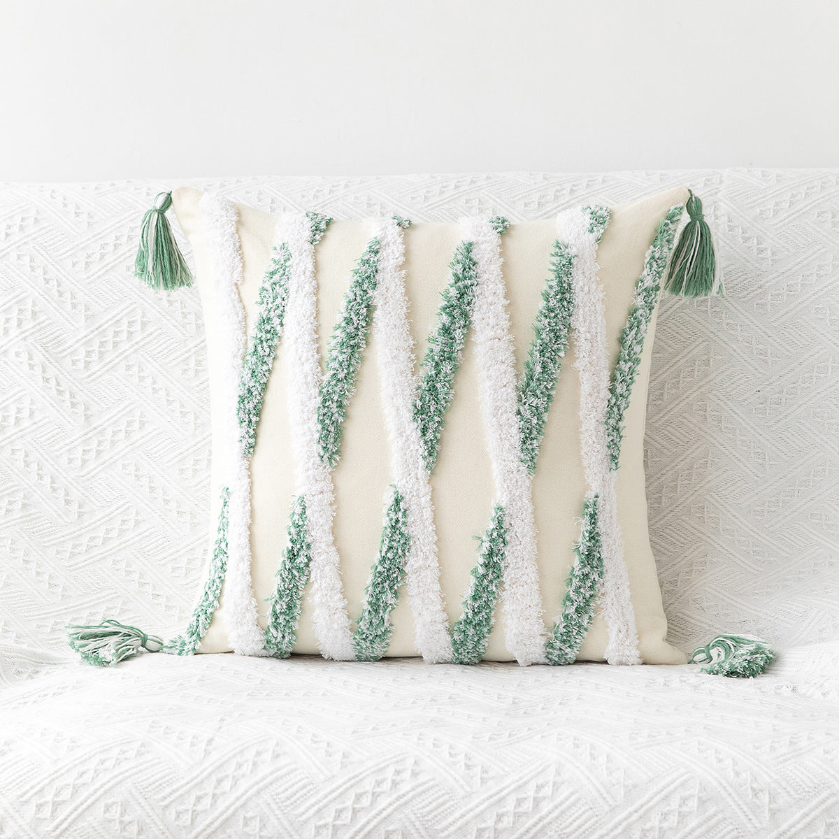 Tuft and Thread Bohemian Cushion Covers