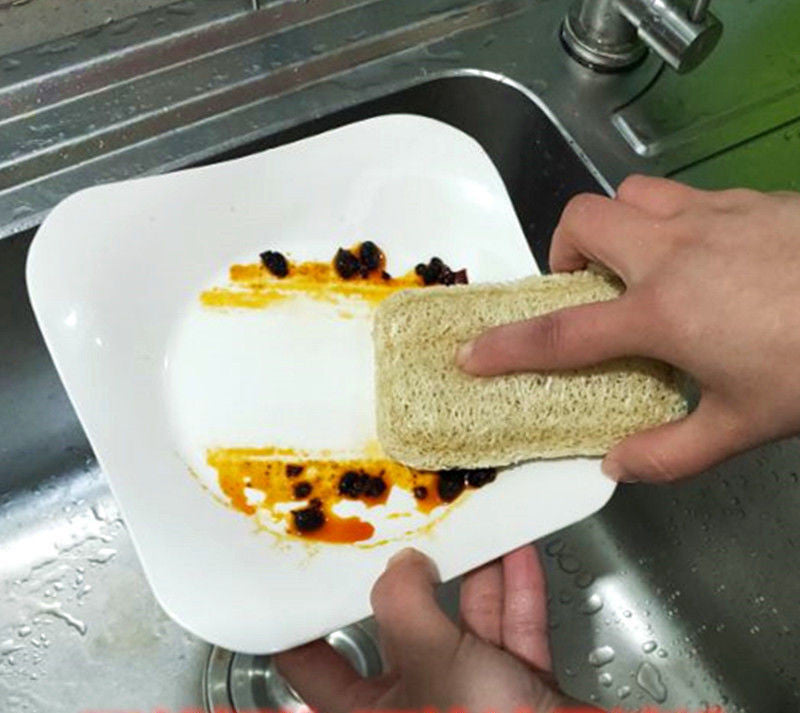 EcoLoft Loofah Dish Cloths – Set of 6