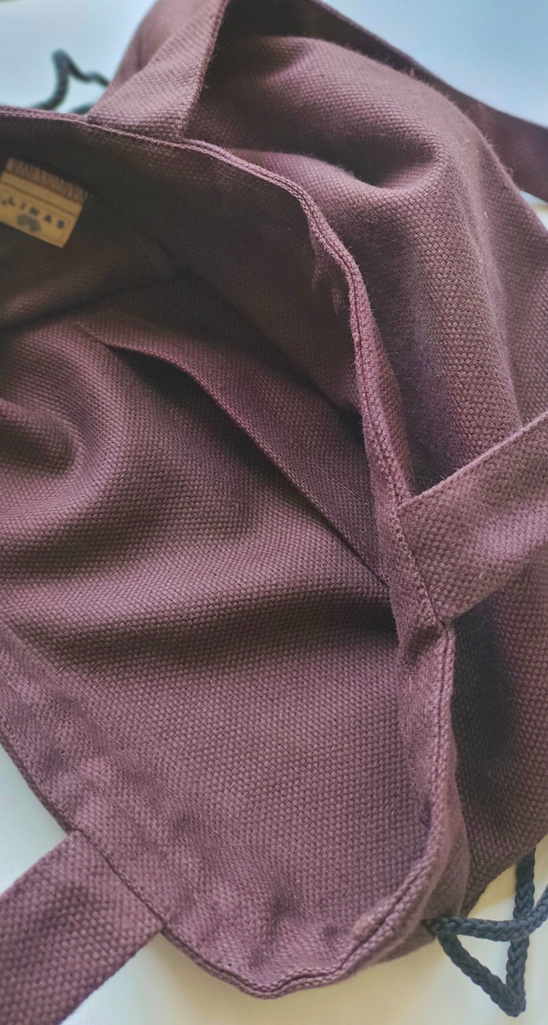 Lithuanian Linen Bag - Coffee