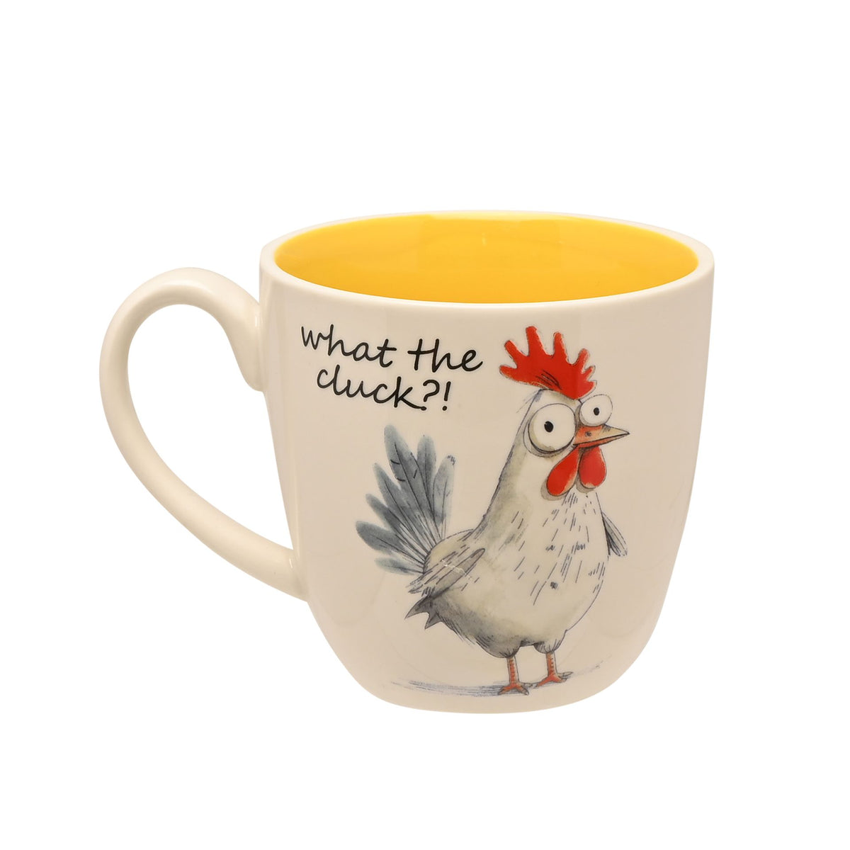 The Funny Farm Mug - "What the Cluck"