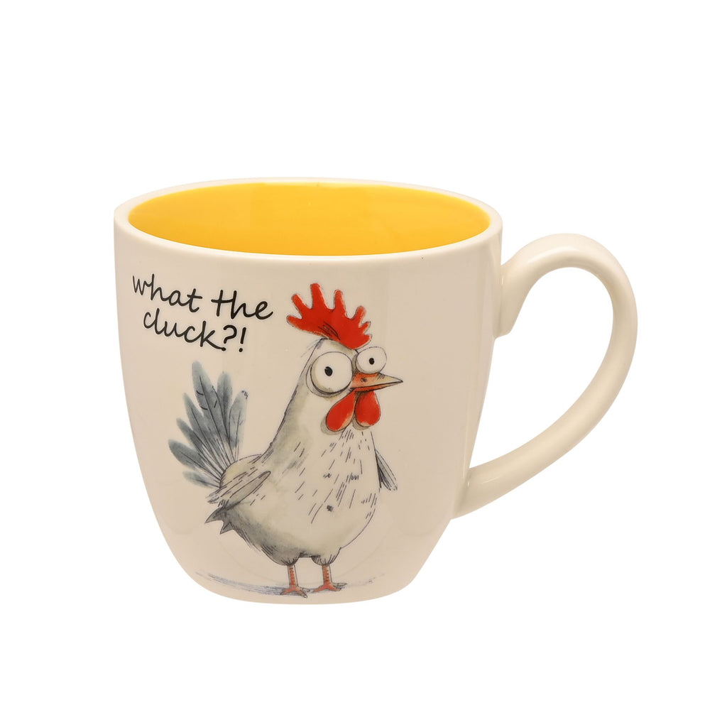 The Funny Farm Mug - "What the Cluck"