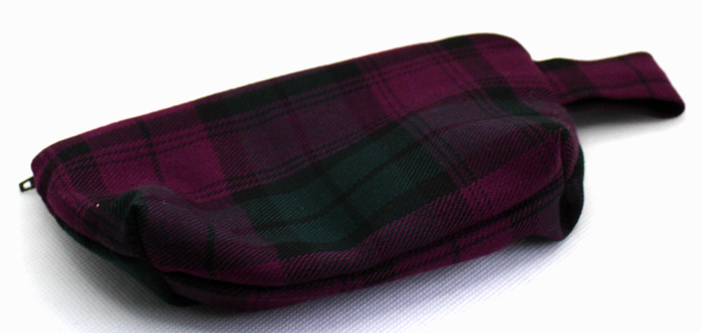Cherry Forest Tartan Pouch Pack - Set of 3