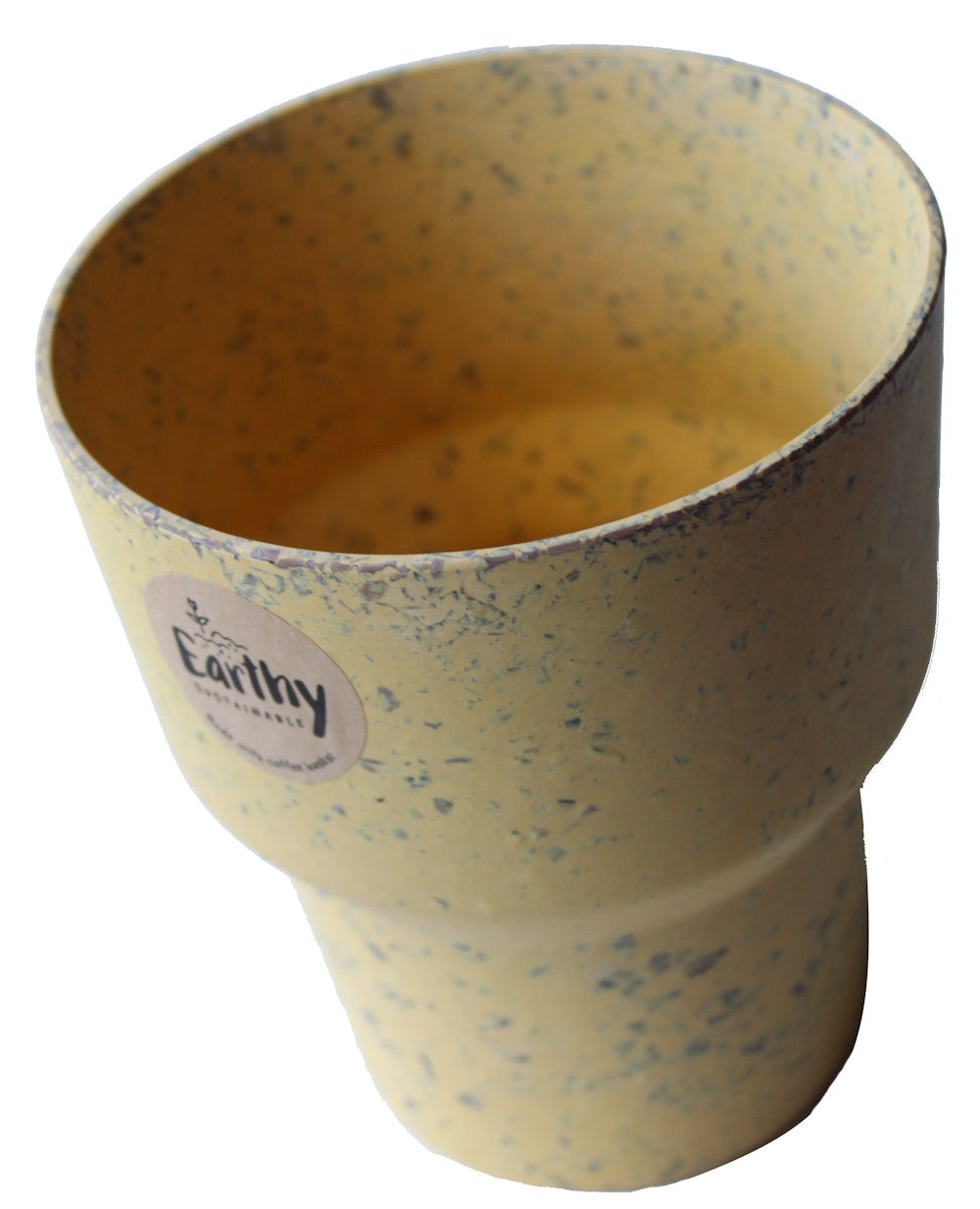 Mustard Yellow Plant Pot by 'Earthy'