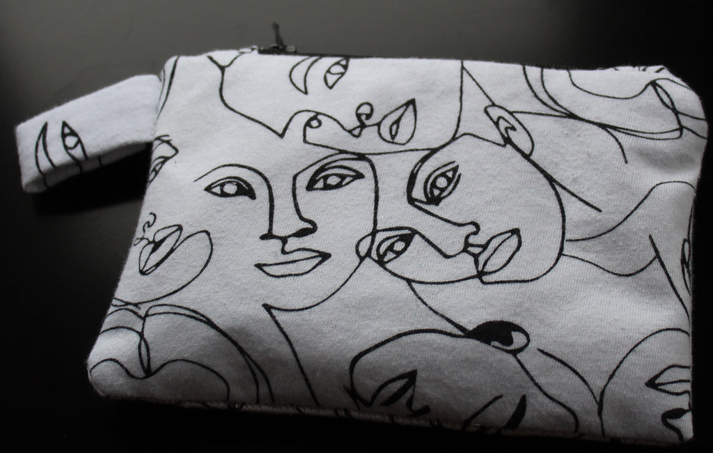 Kindred Threads - Handmade Pouch & Reusable Makeup Wipes Set