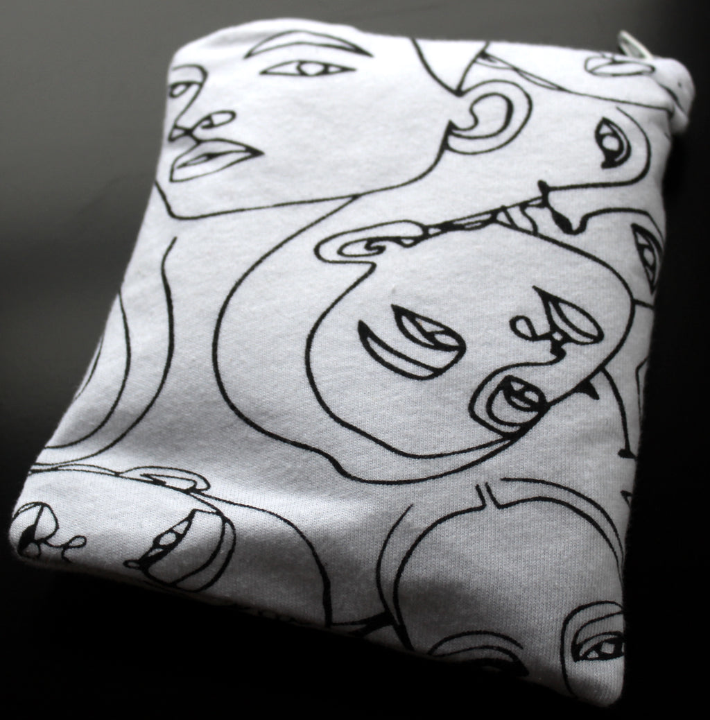 Kindred Threads - Handmade Pouch & Reusable Makeup Wipes Set