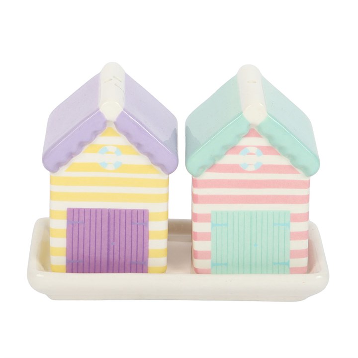 Beach Hut Salt and Pepper Shakers