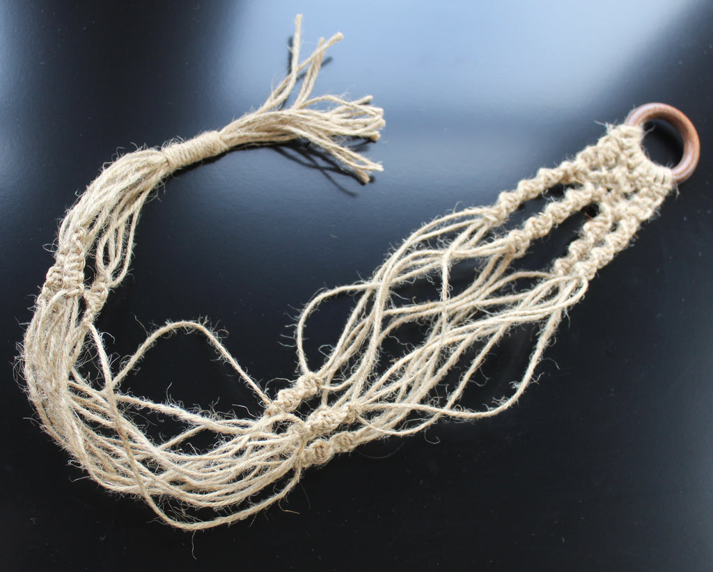 Woven Whimsy Macramé Pot Hanger