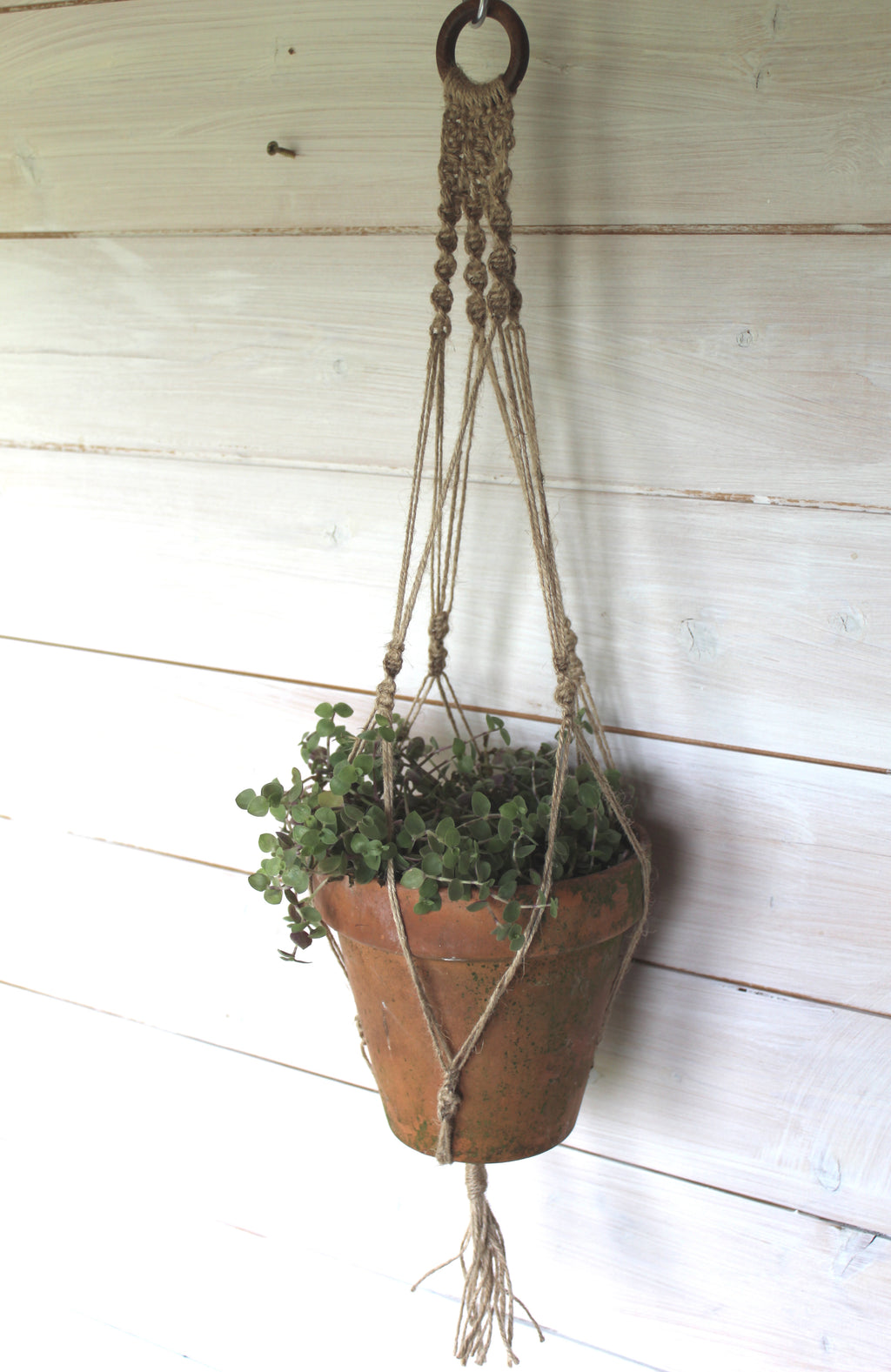 Woven Whimsy Macramé Pot Hanger