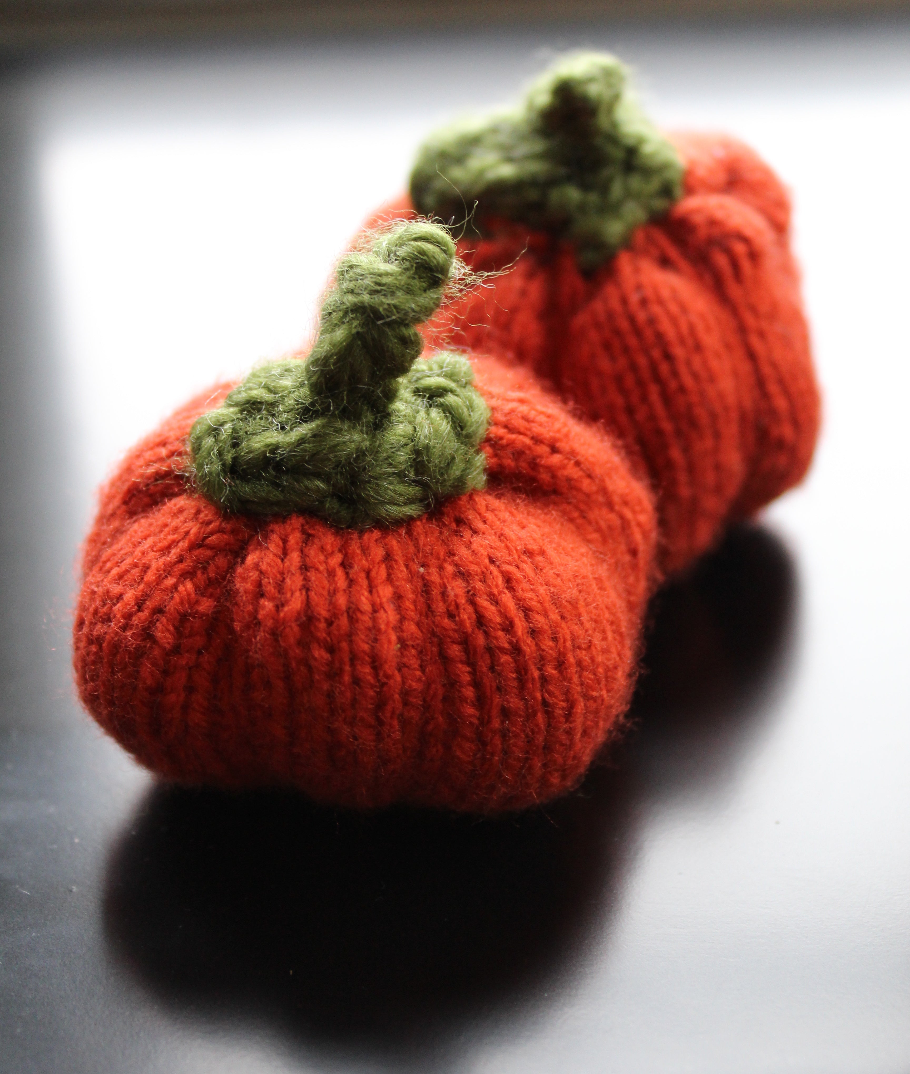 Knitted Pumpkins