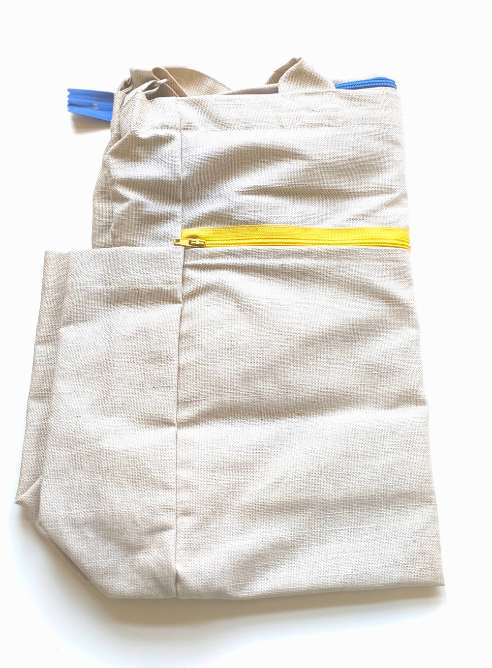 Large Lithuanian Linen Bag - Cream