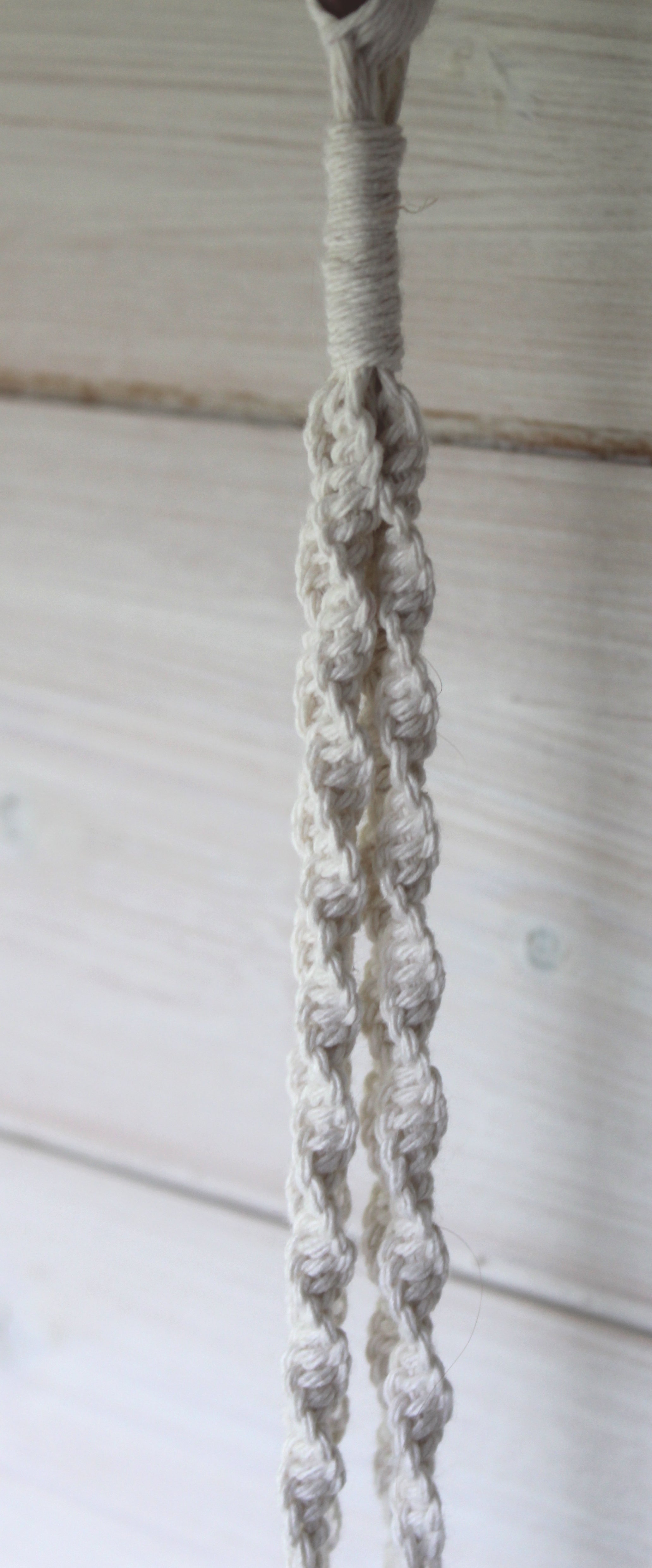 Woven Whimsy Macramé Pot Hanger