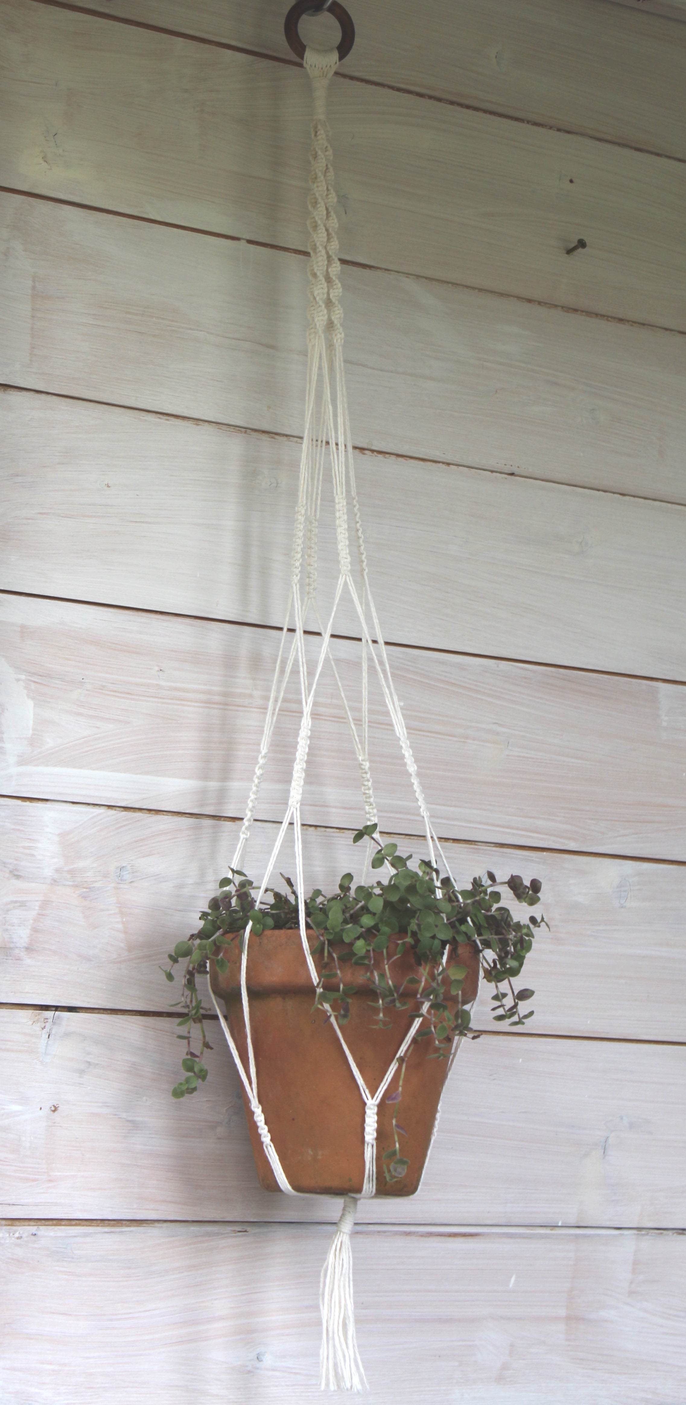 Woven Whimsy Macramé Pot Hanger
