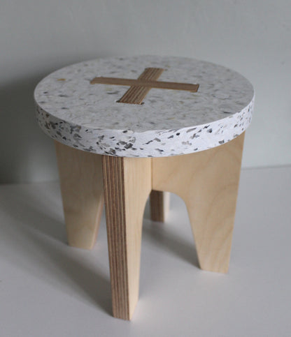 Recycled White Goods Plant Stand