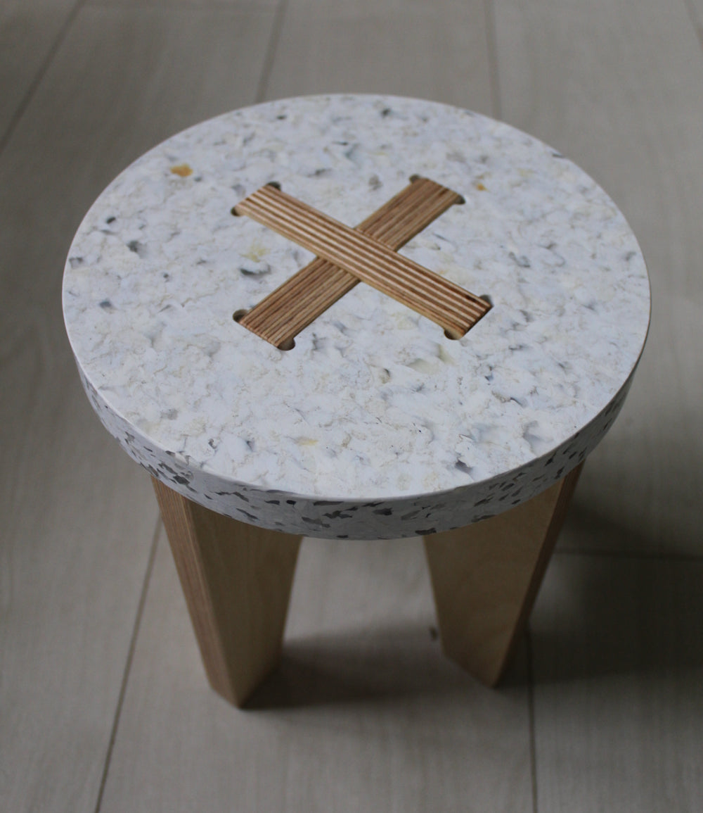 Recycled White Goods Plant Stand