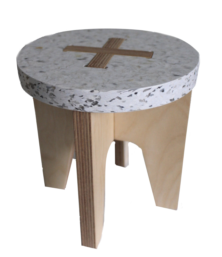 Recycled White Goods Plant Stand
