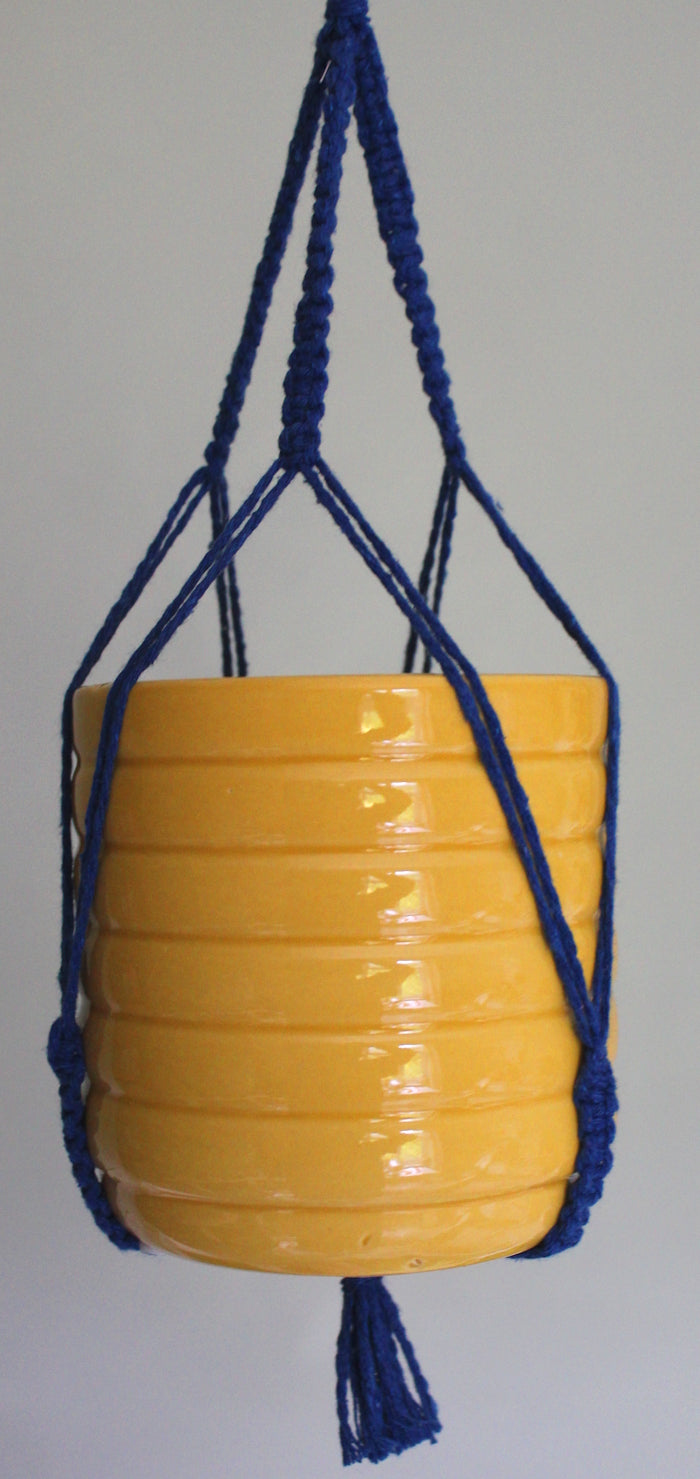 Beehive Plant pot - Mustard