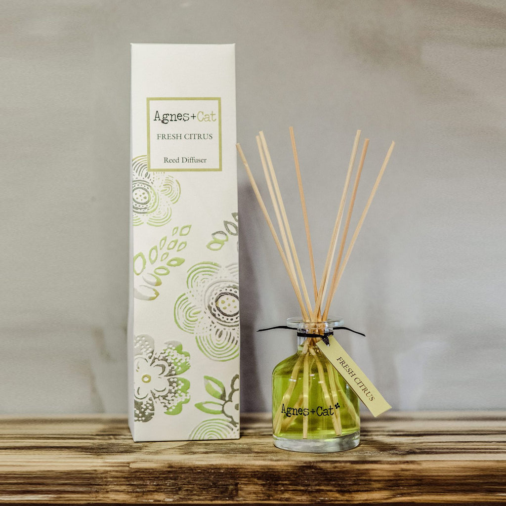Agnes + Cat Reed Diffuser - Fresh Citrus