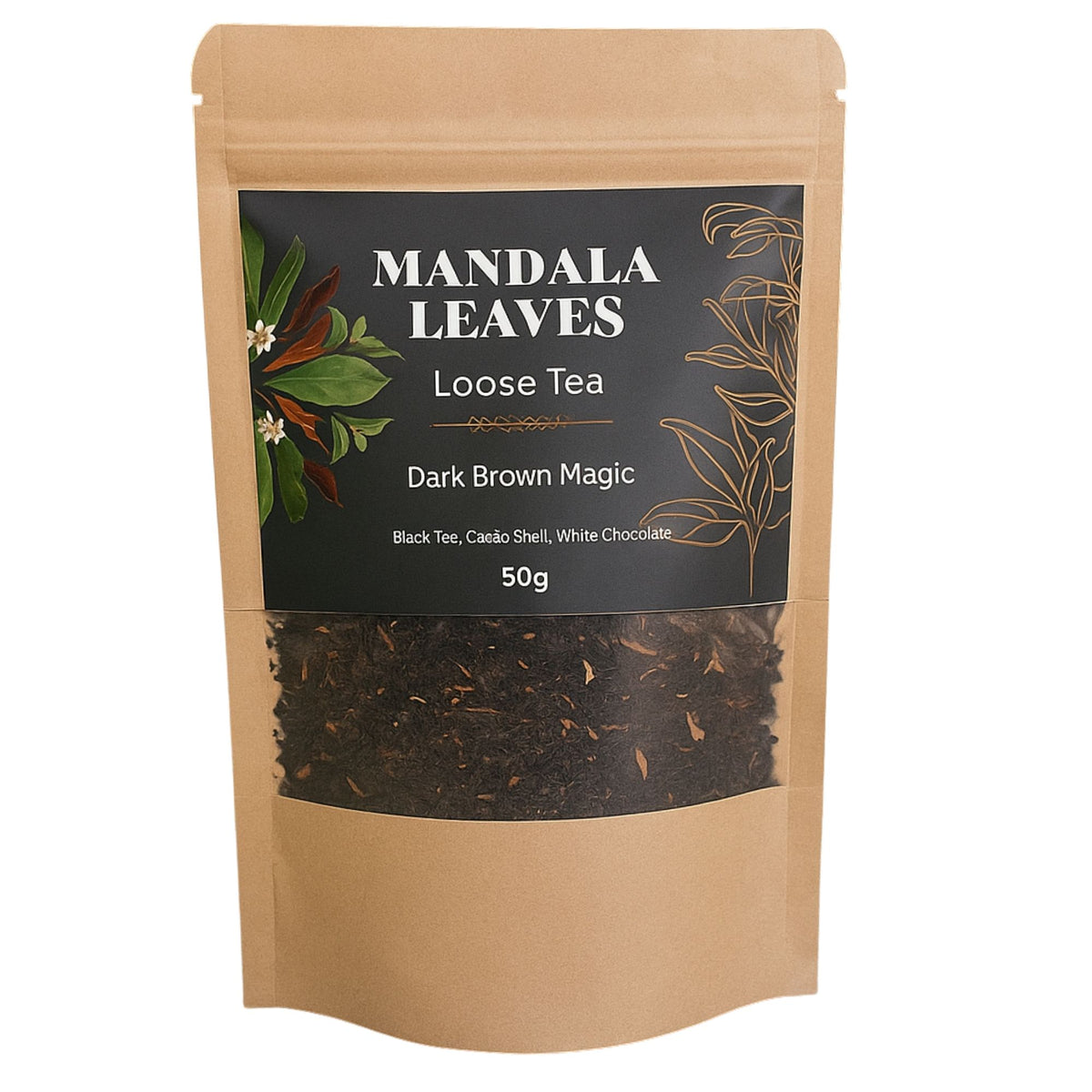 Dark Brown Magic - Black Tea Brownie