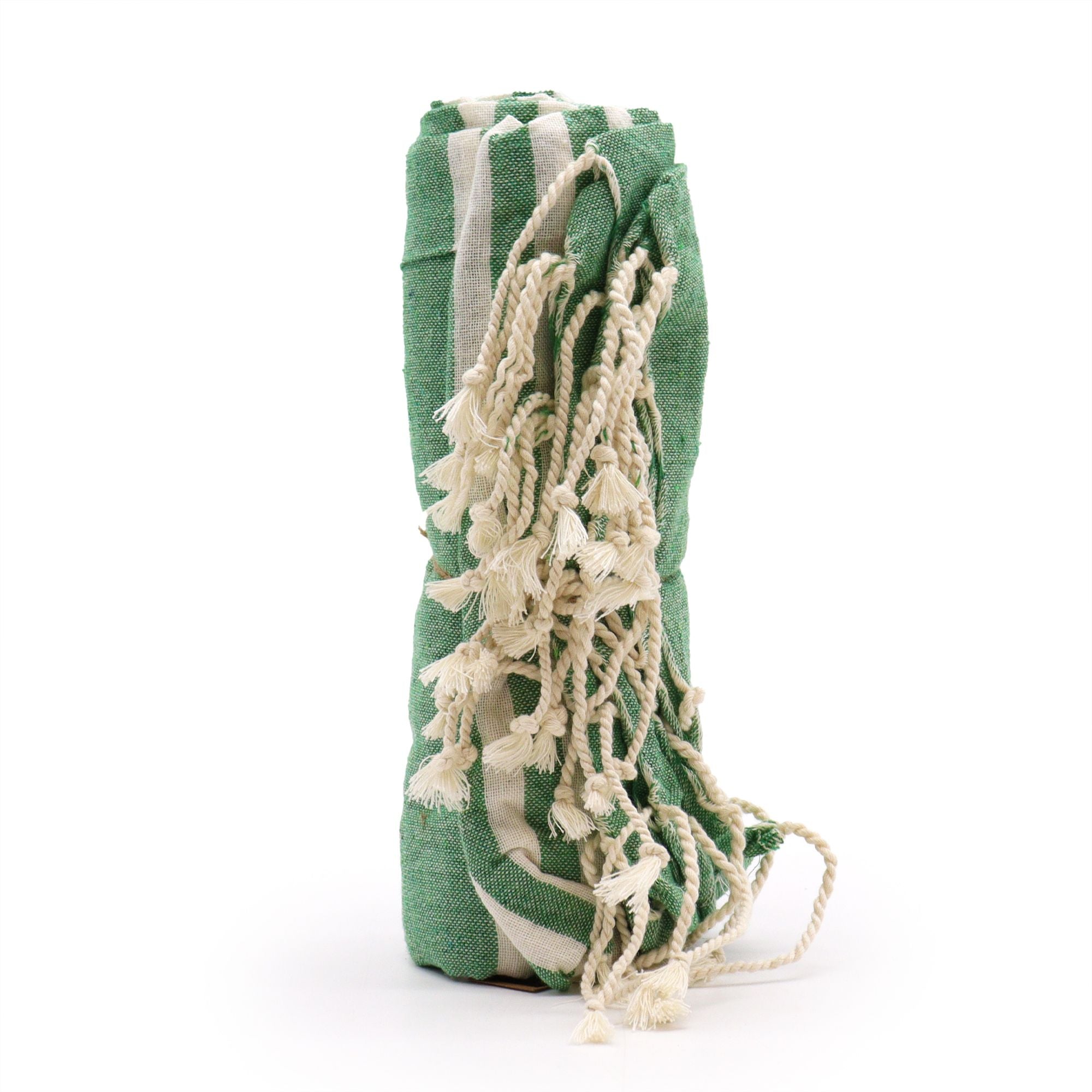 Meadow Green Cotton Pareo Throw