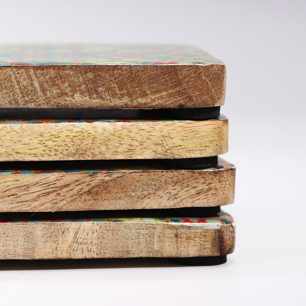 Casablanca Coasters - Set of 4 Square Coasters