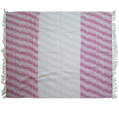 Boho Comfort Throw - Driftwoven Ruby Two Tone
