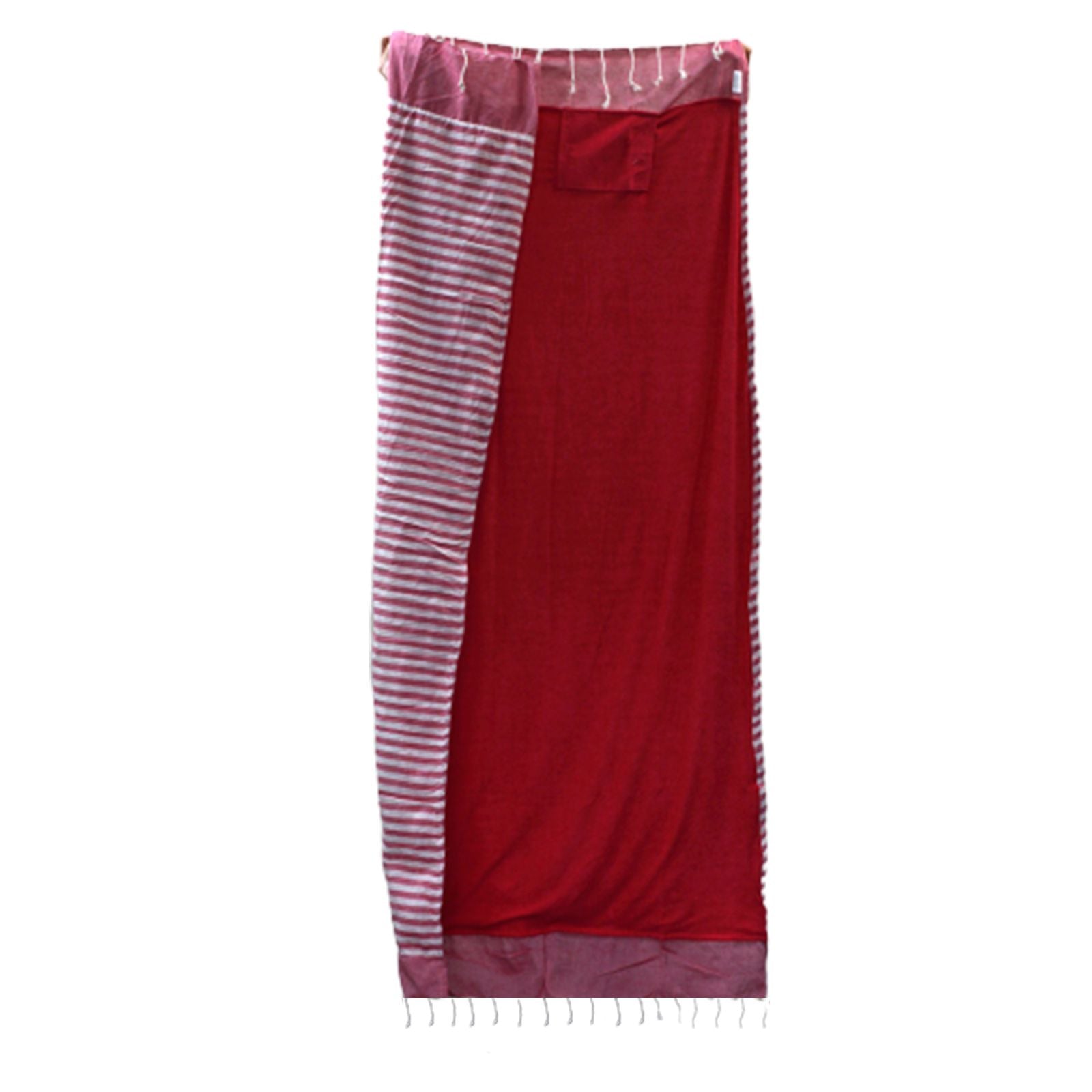 Cotton Pareo, Hammam Towel / Throw - Hot Pink