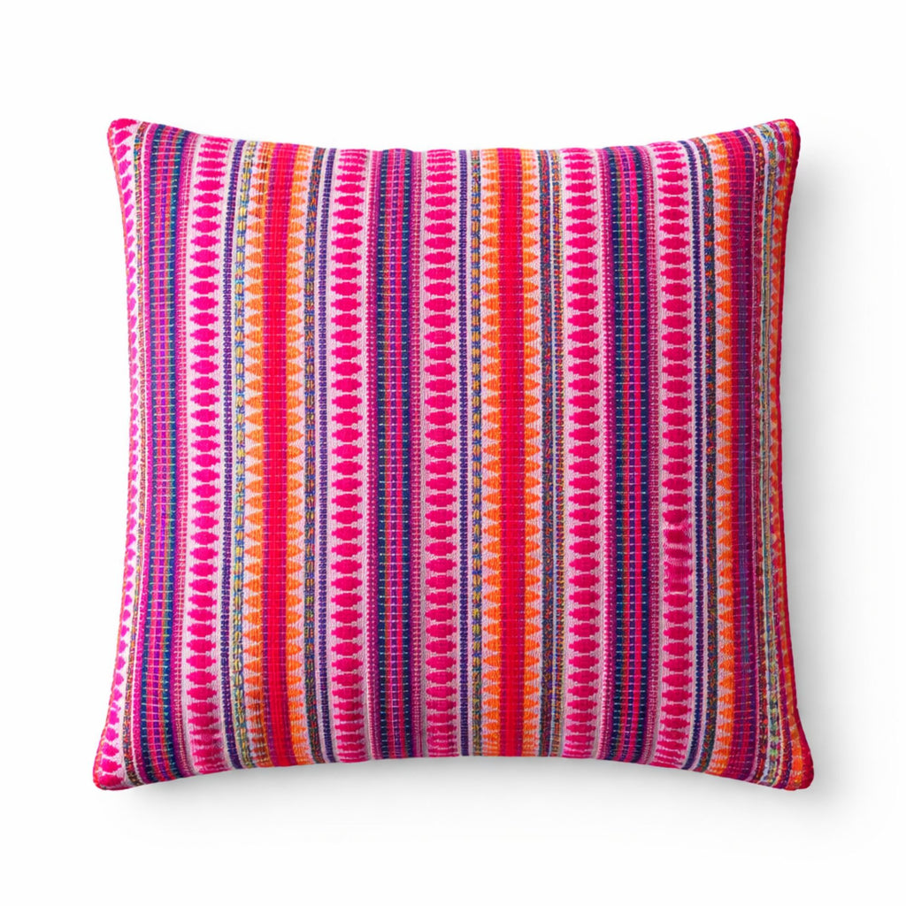 Classic Cushion Cover - Neon Stripes