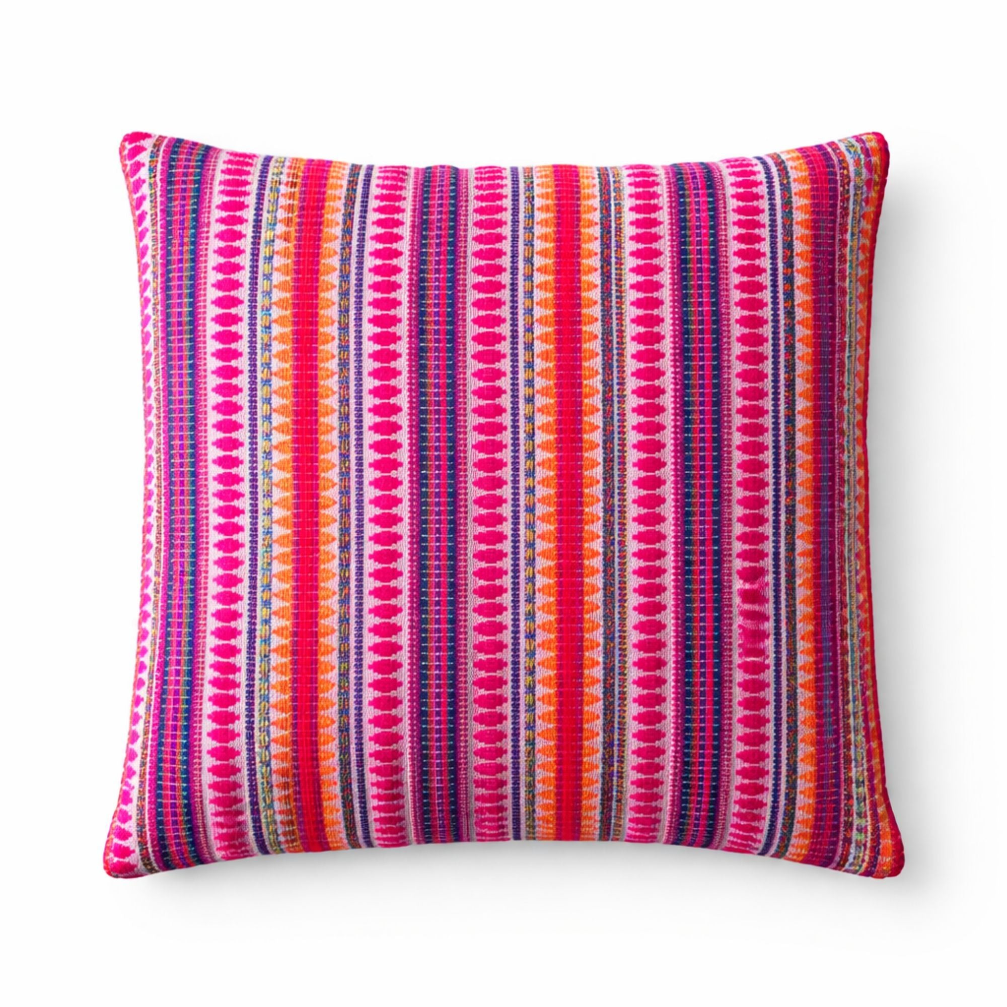 Classic Cushion Cover - Neon Stripes