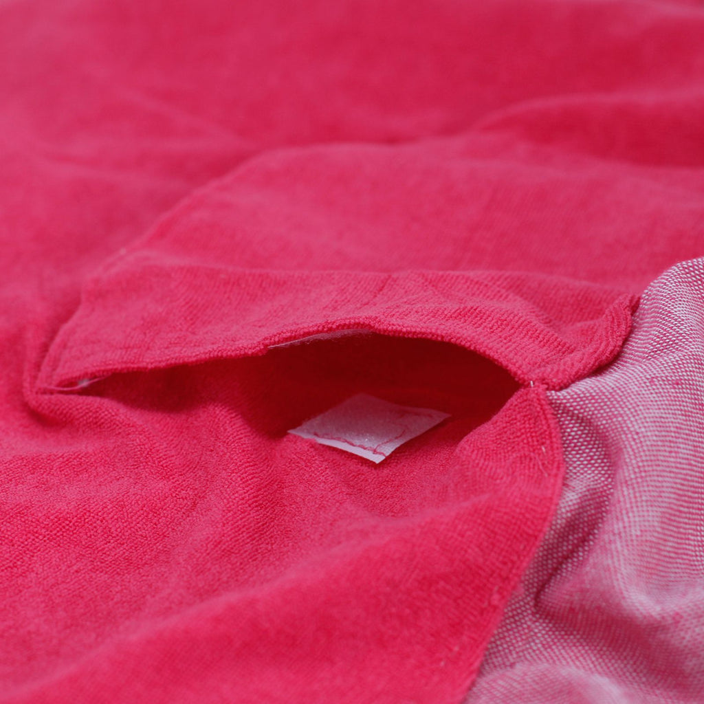 Cotton Pareo, Hammam Towel / Throw - Hot Pink
