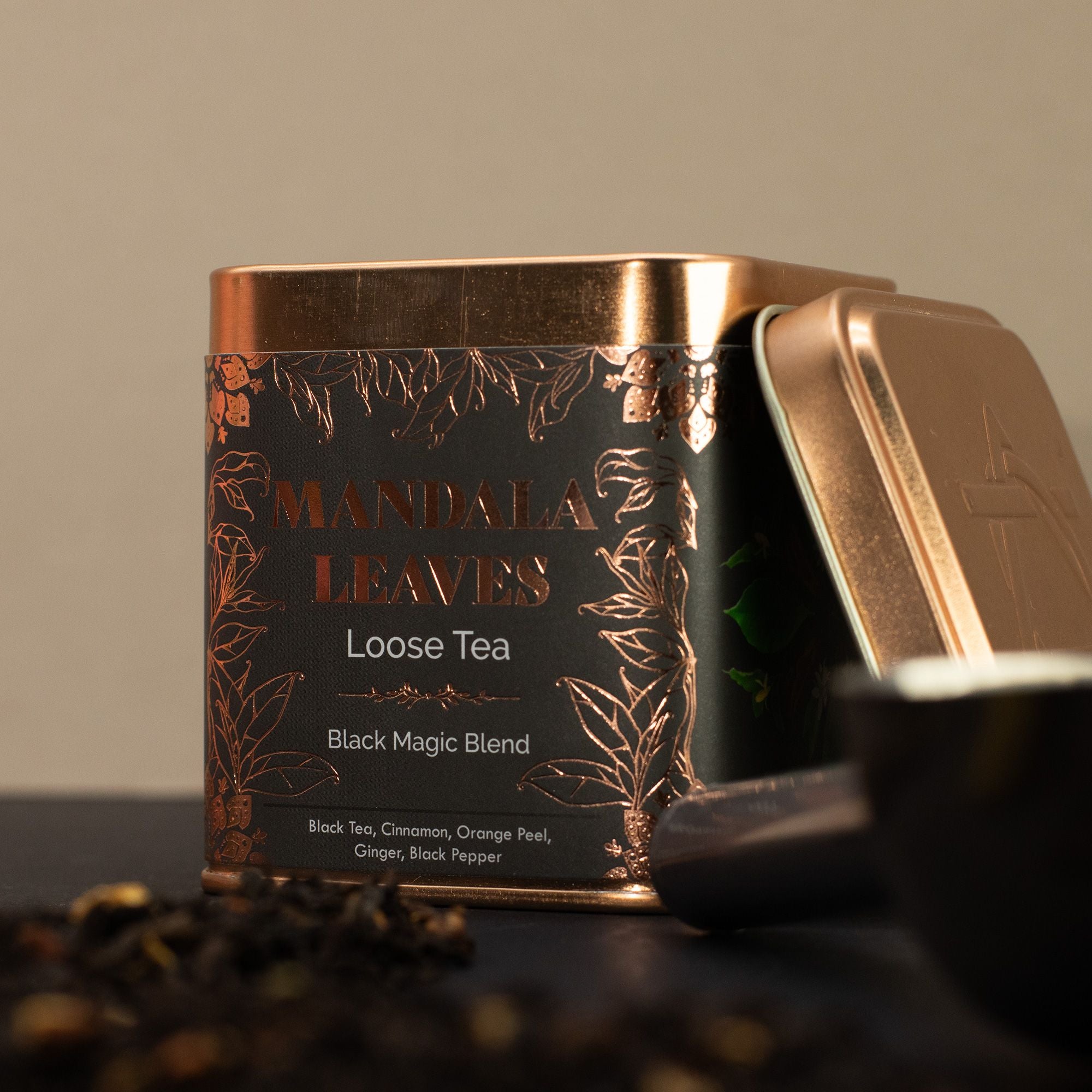Luscious Loose Leaf Tinned Tea - Black Magic Blend 50g