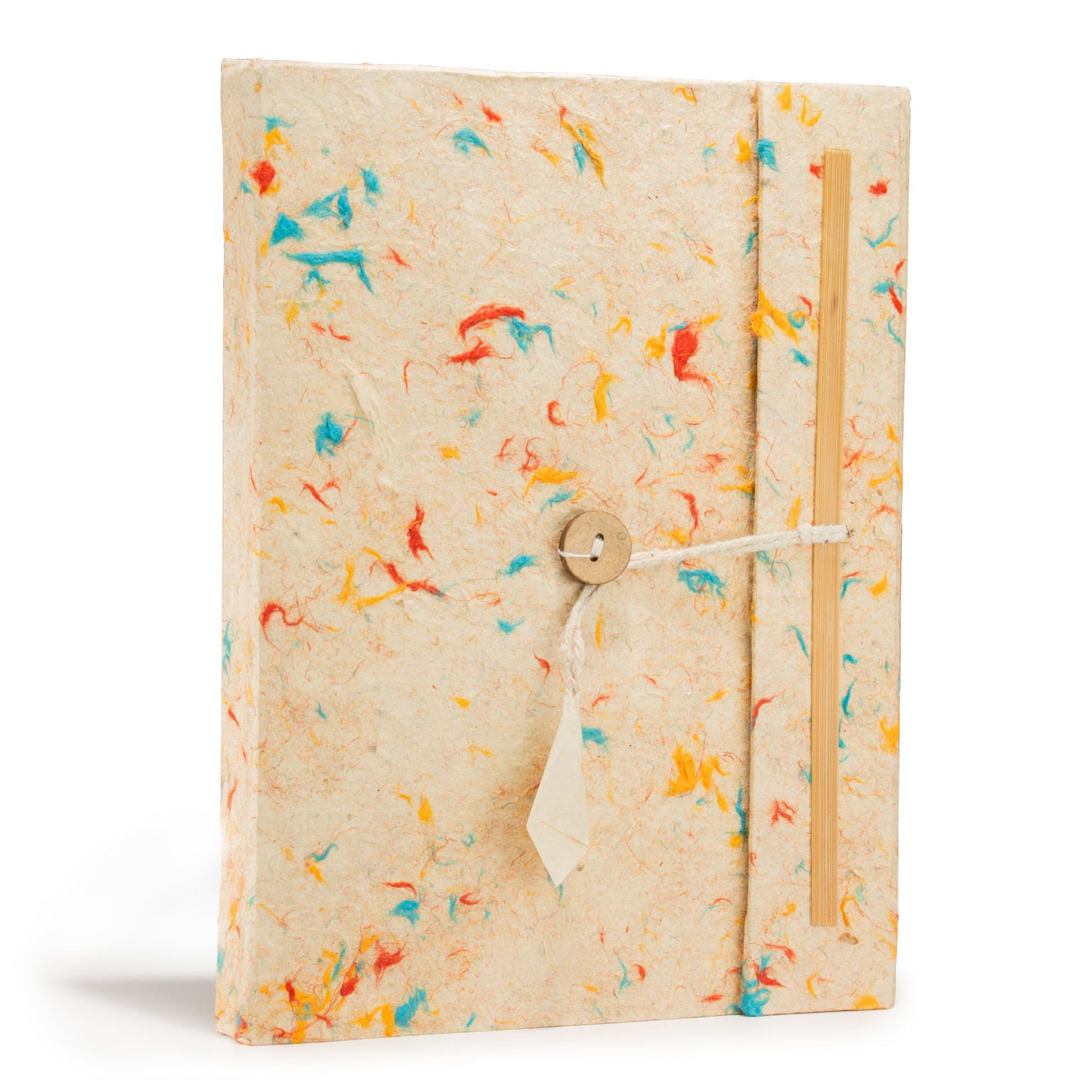 Lokta Mixed Colour Cotton Notebook – A5