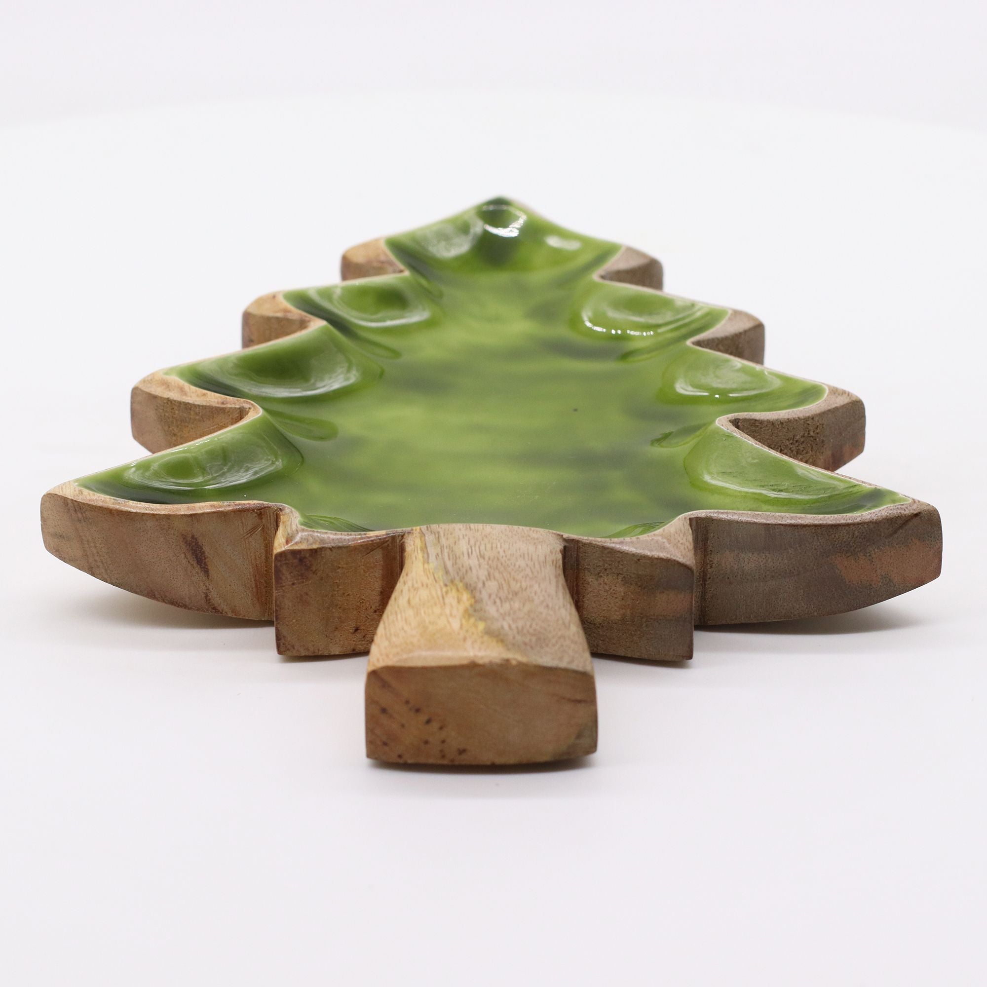 Lost in the Forrest -  Enamel Tree Wooden Bowl
