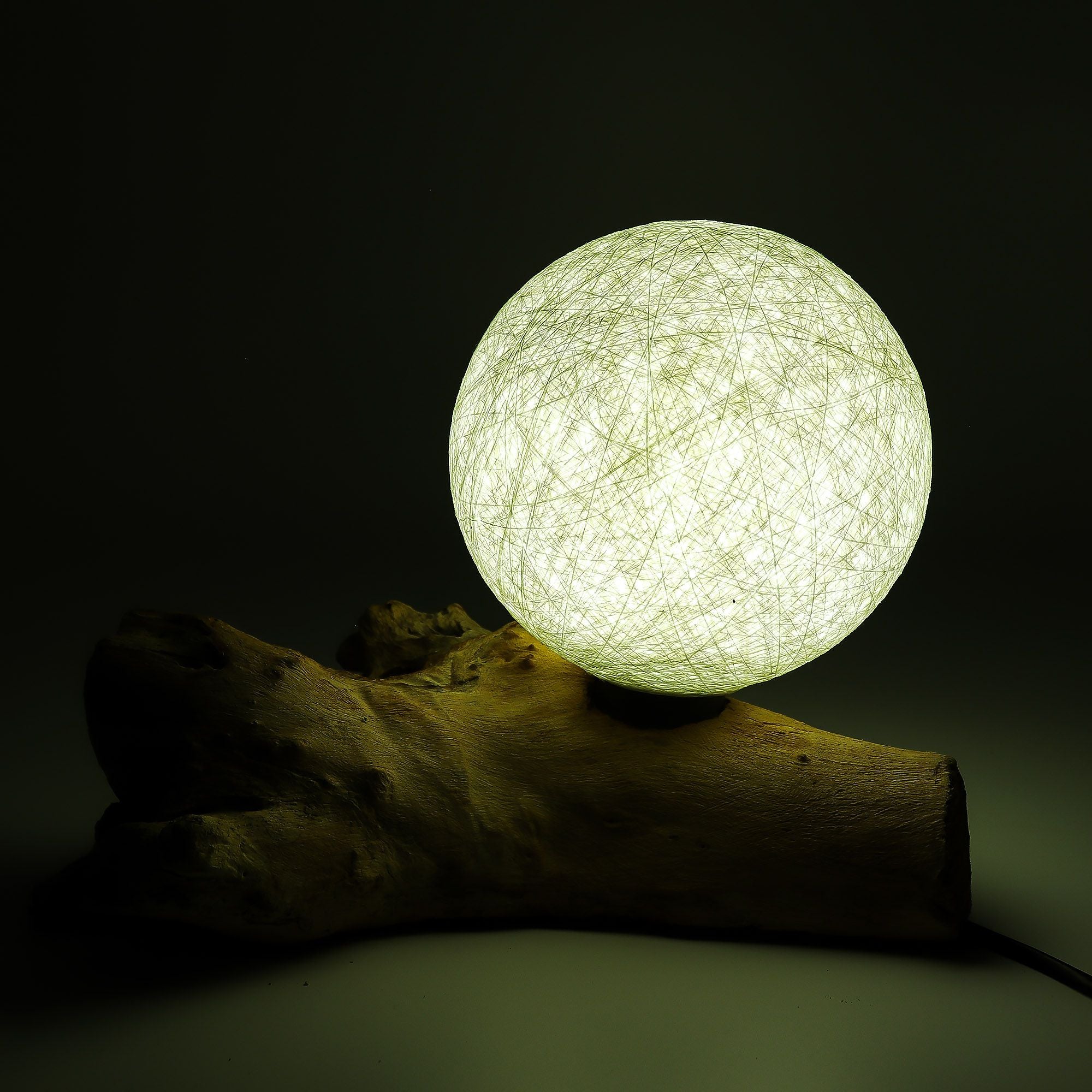 Drift Glow Lamp -  Luna Ivory Cotton Shade