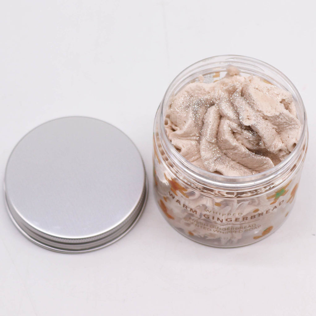 Warm Gingerbread Whipped Soap