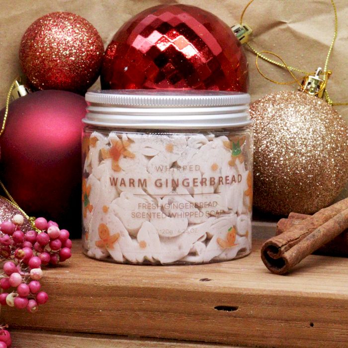 Warm Gingerbread Whipped Soap
