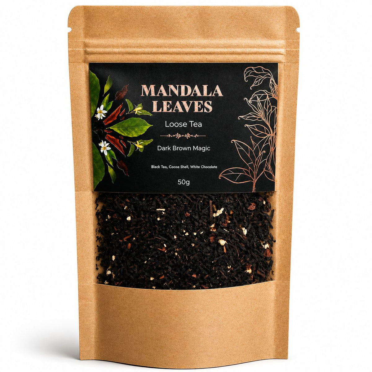 Dark Brown Magic - Black Tea Brownie