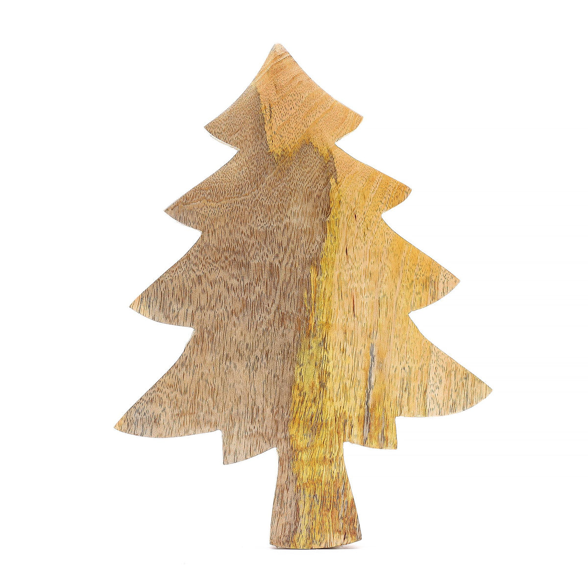 Fir Tree Wood and Enamel Dish
