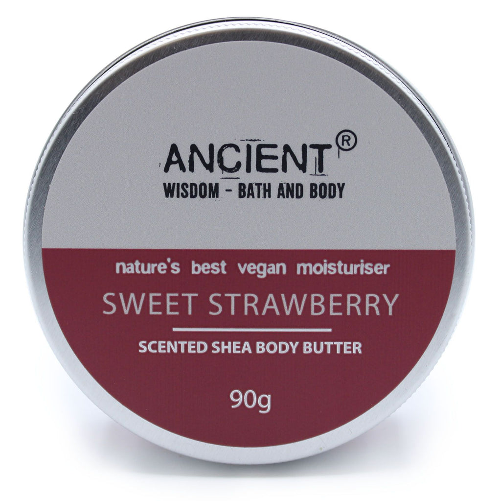 Aromatherapy Shea Body Butter - Sweet Strawberry