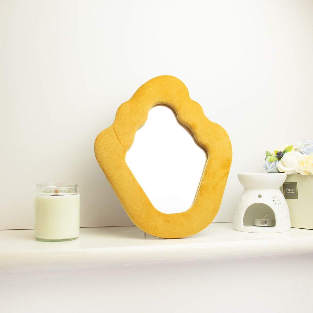 Soft Squiggly Mirror –  Marigold